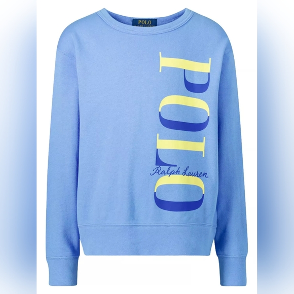 Polo Ralph Lauren Logo Sweatshirt XL ( 18-20 ) CHECK THE MEASUREMENTS BELOW 👇 - Picture 1 of 10